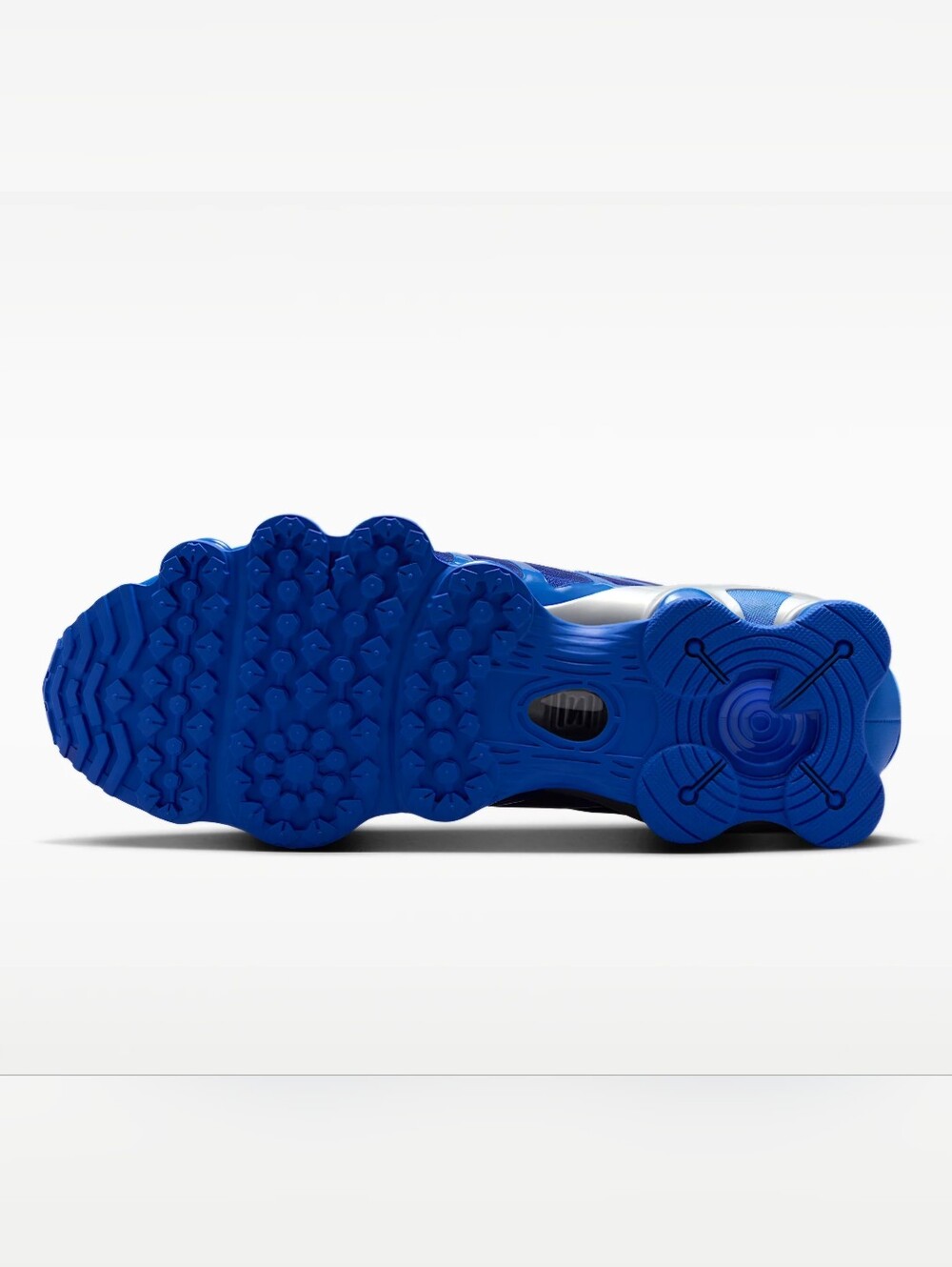 Nike Shox TL Hyper Royal Blue Metallic Silver Running Shoes AV3595-400 Men's - Picture 7 of 8